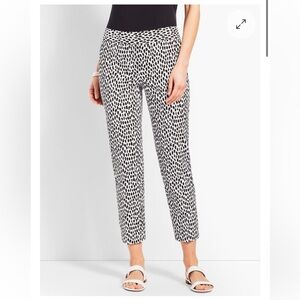 Talbots Slim Crop Pant NWT